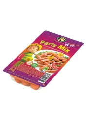 Perutnina Ptuj Pepe Mini Chicken Frankfurters Party Mix 250g