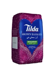 Tilda Wholegrain Brown Basmati Rice 1kg