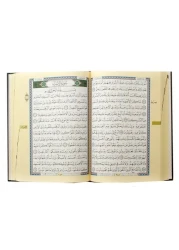 مصحف التجويد قراءة ابن كثير براوييه قنبل والبزي، قياس 17×24سم