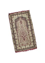 سجادة صلاة مومري فوم طبيبة وسميكة مريحة للركوع والسجود لون احمر