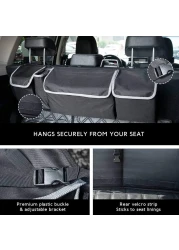 Car Trunk Organizers Car Seat Organiser Boot Tidy Organiser Heavy Duty Car Organiser with Waterproof