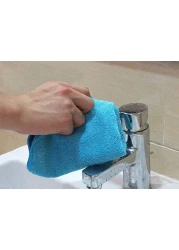 Generic Microfiber Multi Purposes Towels Cloths Car, Kitchen, Bathroom Super Absorbent Kitchen Cleaning Cloths, Perfect Car Wash Cloth Towels. 1-Pack 5 Colors 10 Pieces 40X40 Cm, Assorted Colors