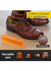 FiebingsGlycerine Saddle Soap for Leather Cleaner Conditioner Restorer for Car Seats Couches Shoes Purses Boots Bags Leather Goods 7 oz