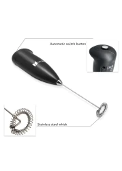 Decdeal - Electric Milk Frother Automatic Handheld Foam Maker for Egg Latte Cappuccino Hot Chocolate Matcha Home Kitchen Coffee Tool
