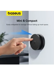 Baseus MagPro Series Magnetic Phone Holder, Multi-Purpose Foldable Mobile Stand Designed for Car, Sink, Kitchen, Bathroom and Wall Compatible with iPhone 15 14 13 12 Pro Max &ndash; Black