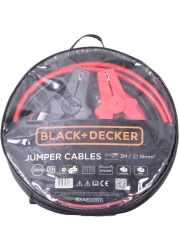 كابلات توصيل للسيارة بطول 3 متر مع مشبك معزول