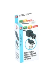 أول رايد شاحن هاتف بمنفذ USB نوع C ـ 2 أمبير ، 12-24 فولت - أسود