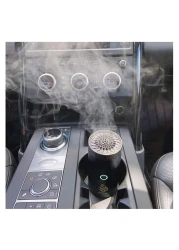 مبخرة عود كهربائية – موزع روائح ذكي محمول قابل لإعادة الشحن عبر USB، مبخرة بخور إلكترونية للمنزل والسيارة والمكتب والسفر