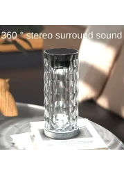 Crystal Lamp, Portable Bluetooth speaker Q56