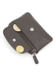 Gai Mattiolo Leather Purse/keyring for Man, Brown