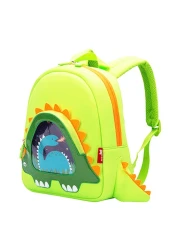 Nohoo Stegaurous Backpack and Bento Lunch Box-Green