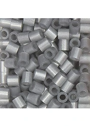 Perler Beads Fuse Beads for Crafts 1000pcs Metallic Silver 1