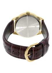 Casio - Women's Leather Analog Watch LTP-V005GL-9A