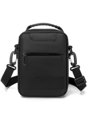 Multi purpose Adjustable Left or Right Shoulder Backpack for Travel Hiking Cycling Black Model-888