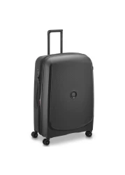 Delsey Belmont Plus 81Cm Double Wheel Trolley Case Black