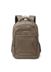 Senator Backpack 18.5 Inch Unisex Nylon Lightweight Water Resistant with Laptop Compartment for Travel Business College School bag, Casual Hiking Travel Daypack KH8105 Beige