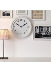 Wall Clock White 35 Cm/20 Pack