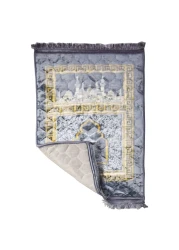 WT-Easycare Prayer Mat With Thick Foam Cushion Blue