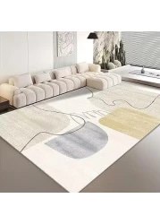 Vital Area Rugs Soft Modern Rug Carpet Geometric Stripe Rug Non Slip Modern Carpet, Abstract Printed Floor Rugs for Home Decorative, Soft &amp; Non-Slip &amp; Washable Indoor Mat (K-318, 160 x 230 cm)