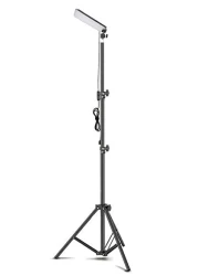 Foldable LED Fishing Light, Outdoor Lamp with Stand, Portable USB Charging, Long Lasting, Water Resistant Floor Lights for Garden, Patio, Camping, Tent, Reading or Living Room