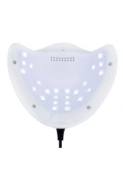 SUN5 UV LED Nail Lamp 2.0-48W Smart Painless Curing, Gel Polish Dryer - White