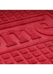 ROYALFORD Rectangular Welcome Doormat Maroon 60x40centimeter