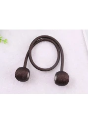 Deals For Less - Magnetic Tieback , Curtain Holder , Brown Color