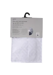 La Collection 260 GSM 3-Pass Coated Jacquard Polyester Total Blackout Curtain Ivory 140x240cm