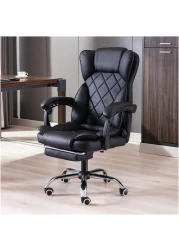 Sulsha Furniture Ergonomic Computer Desk Chair For Office And Gaming Chair With Headrest, Back Comfort And Lumbar Support - Black