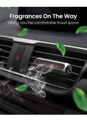 Moxedo Aromatherapy Car Diffuser Clip Perfume Air Freshener Long Lasting Fragrance with Aroma Oil for Car Air Vent