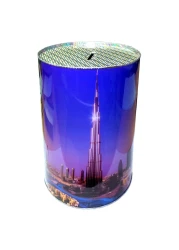 Coin Saving Box Assorted Print 25cm