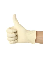 عام- (L) 100 جهاز كمبيوتر شخصى / قفازات المتاح قفازات سميكة مسحوق المطاط الحرة مطاط بسط العقيمة الغذاء الآمن الصف لالرئيسية الغذاء مختبر استخدام