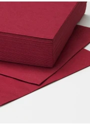 Generic Paper Napkin Dark Red 40x40cm