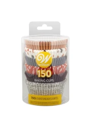 ويلتون أكواب خبز قياسية ذات الألوان المحايدة ، 150 قطعة