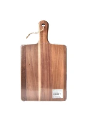 جيمس.إف لوح مجداف خشب الأكاسيا مع شاشة حريرية 32 سم