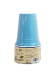 Fun Colors Biodegradable Cups Sky Blue 355ml