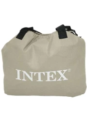Intex Airbed Inflatable Double Mattress With Bulit In Electric Pump, 152 X 203 X 42 Cm, 64124, Black, 64124