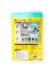 Lock And Lock Quick And Easy Living Storage Smart Bag Clear 2 PCS