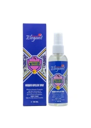 Elegant Mosquito &amp; Tick Repellant Spray &ndash; 100ML &ndash; Pack of 2 &ndash; Soothing LAVENDER &ndash; Deet FREE &ndash; Tick, Insect &amp; Mosquito Repellant, 8H Protection, Protect &amp; Shield Spray DEET-FREE Spray SAFE for Kids*