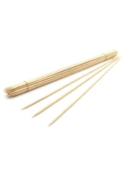 Royal Imports 18 Natural Bamboo Wood Plant Stake Floral Picks Roasting Sticks Wooden Kebob Grilling Skewers Sign Posting 25 Pcs