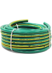 Garden Water Hose Reinforced 1/2 Inch 25 Meters - Green