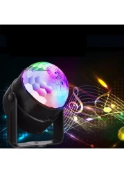 Beauenty - 5W Sound Activated Disco Ball Multicolour 11x11centimeter