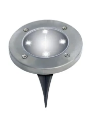 Generic Disk Led Solar Light Black/Silver