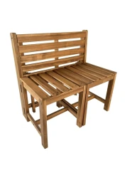 باراديسو كان مجموعة طاولة خشبية قابلة للطي