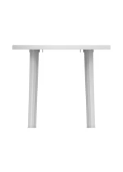 كوزموبلاست طاولة مستديرة 85×70 سم - أبيض