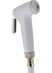TOILET BIDET SPRAY SHATTAF WITH HOSE AND HOOK COMPLETE SET