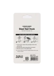 جي تي تي لايف فاشن خطافات ذو رؤوس حزمة من 5 - أبيض 7479