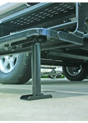 Camco Self Stor RV Step Brace Provides Additional RV Step Stability 1000lb Weight Rating 43671
