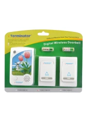 Terminator Brand Digital Wireless Door Bell with 38 Different Melodies - TDB 011BBDC