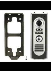 7&rdquo; Wired Door Phone System Intercom Doorbell with Indoor and Outdoor Camera Support Unlock Infrared Night View Rainproof for Home Surveillance
